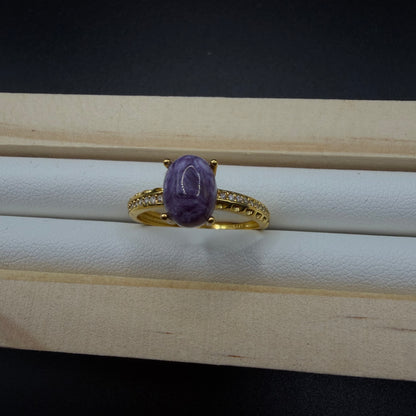 Chaorite S925 Adjustable Ring