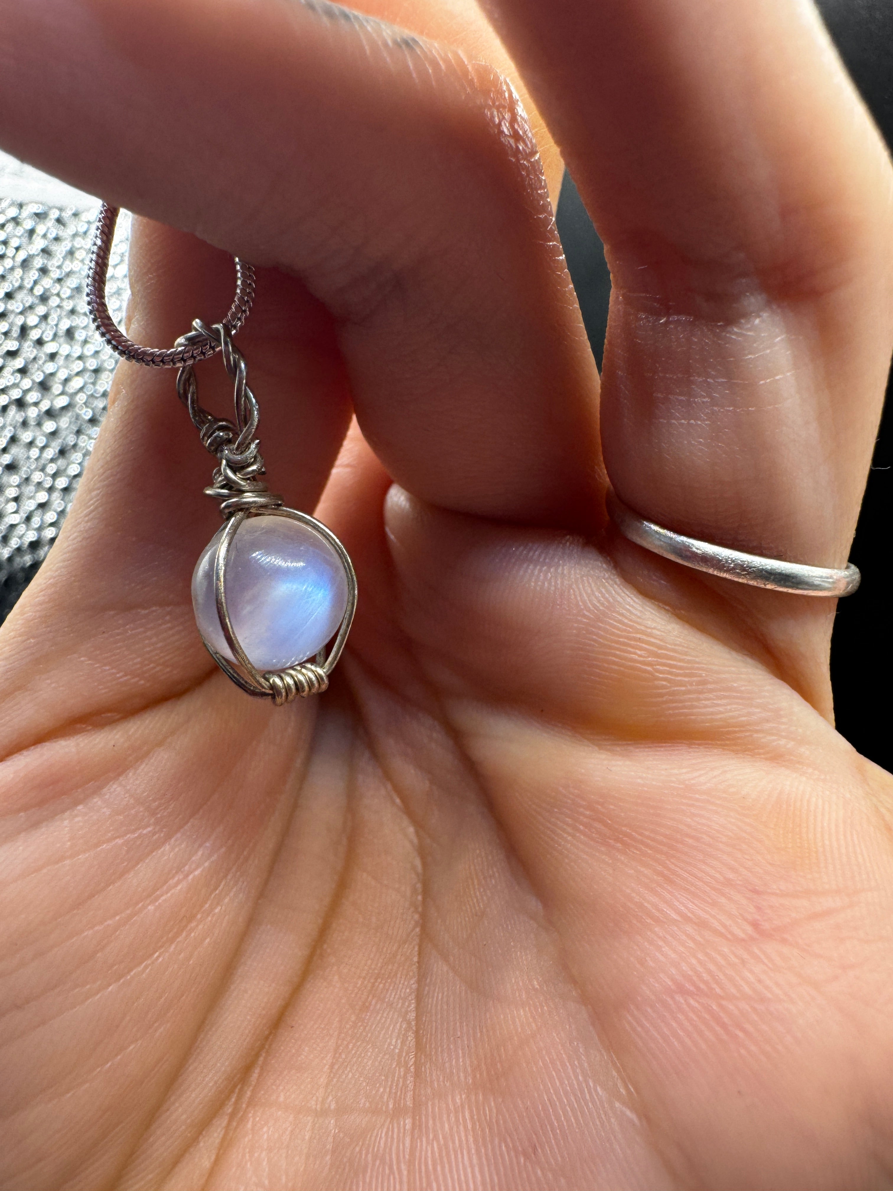 Handmade Moonstone Necklace