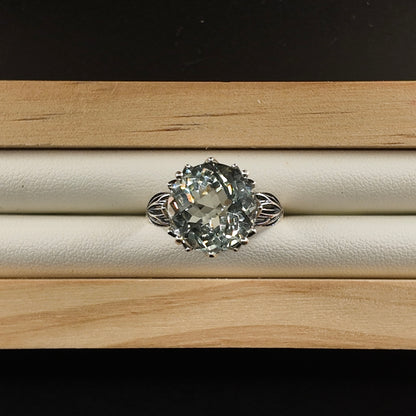 Prehnite S925 Adjustable Ring