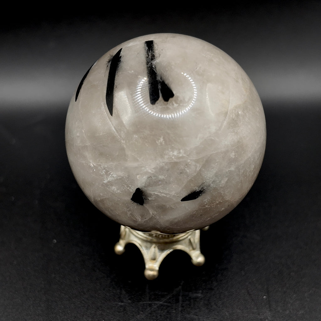 Black Tourmaline in Quartz