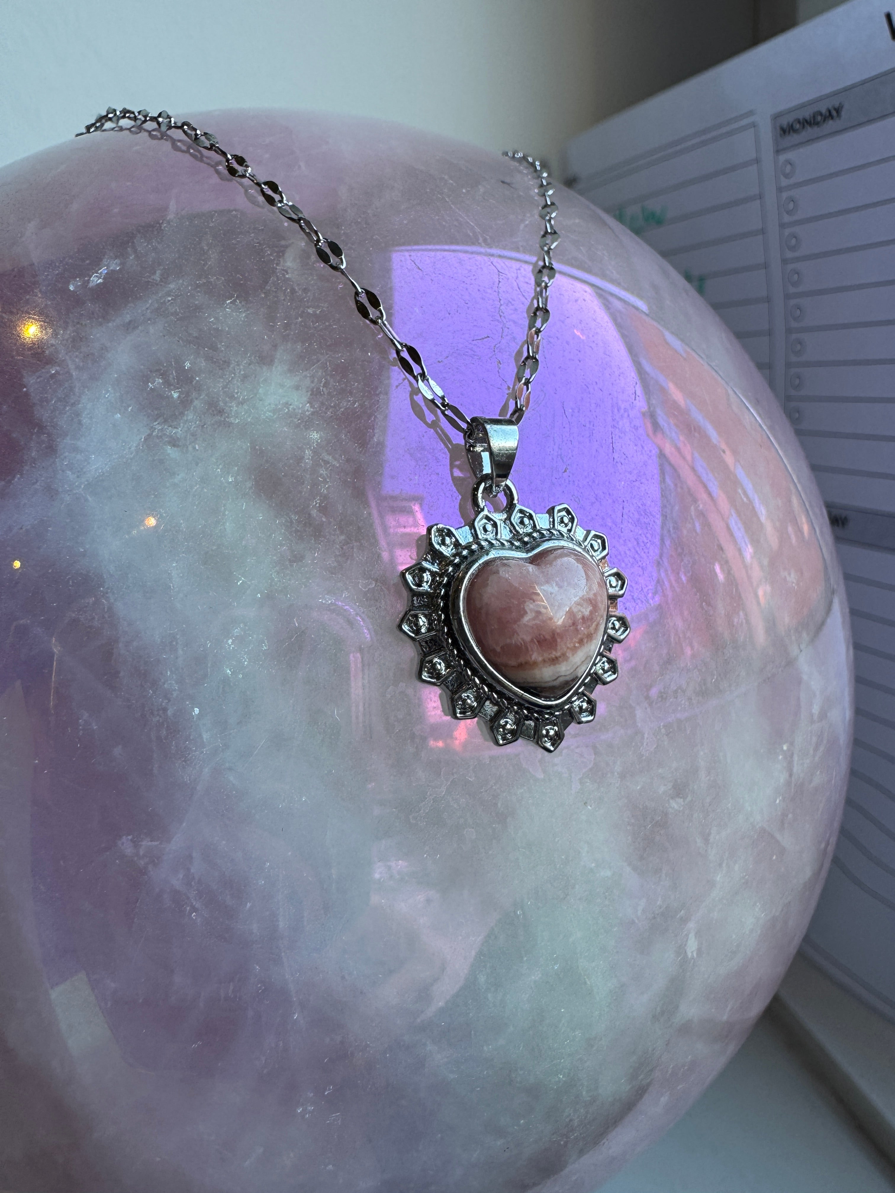 Rhodochrosite Necklace