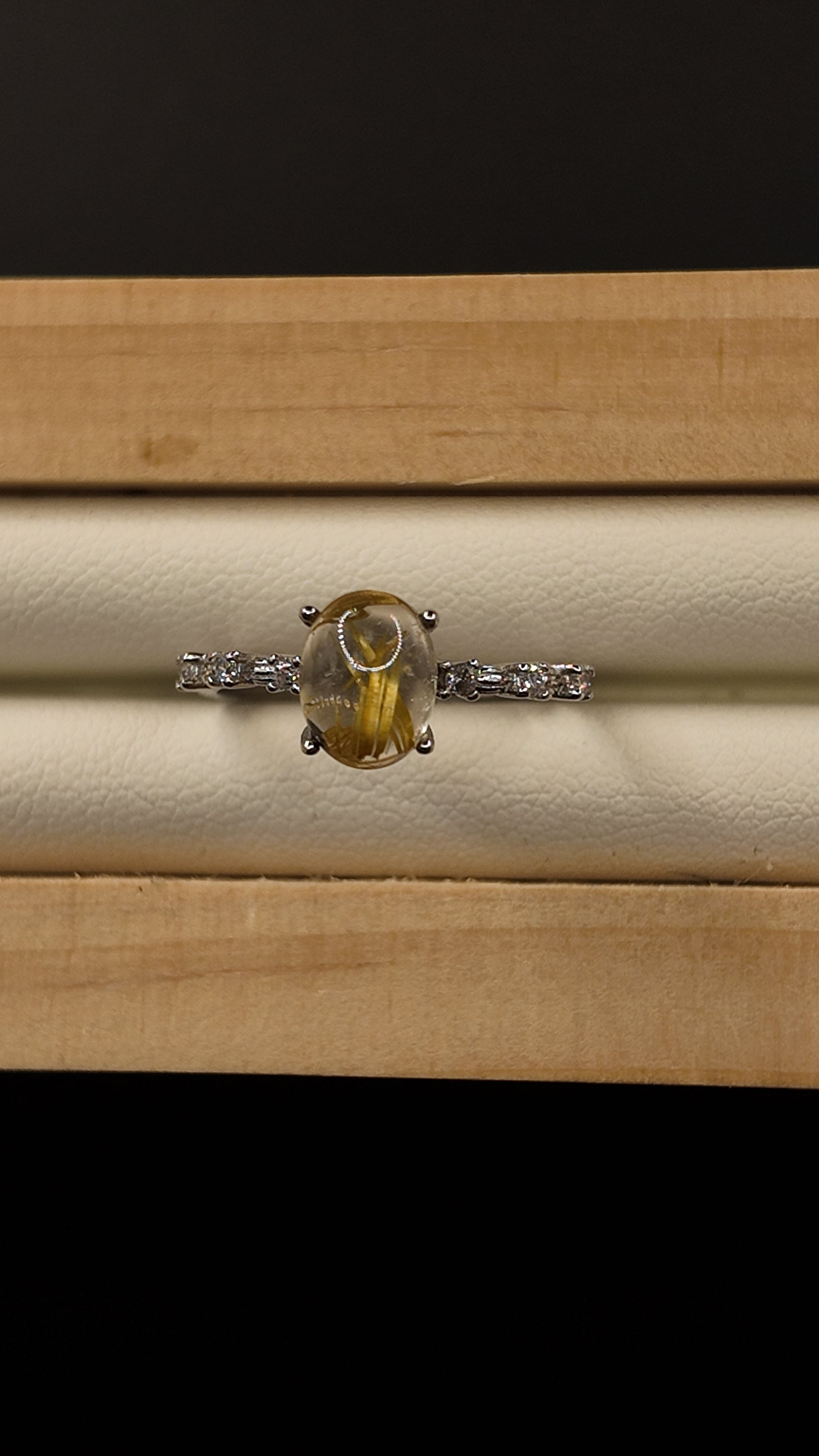 Golden Healer S925 Adjustable Ring