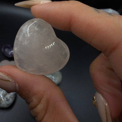Small Crystal Hearts