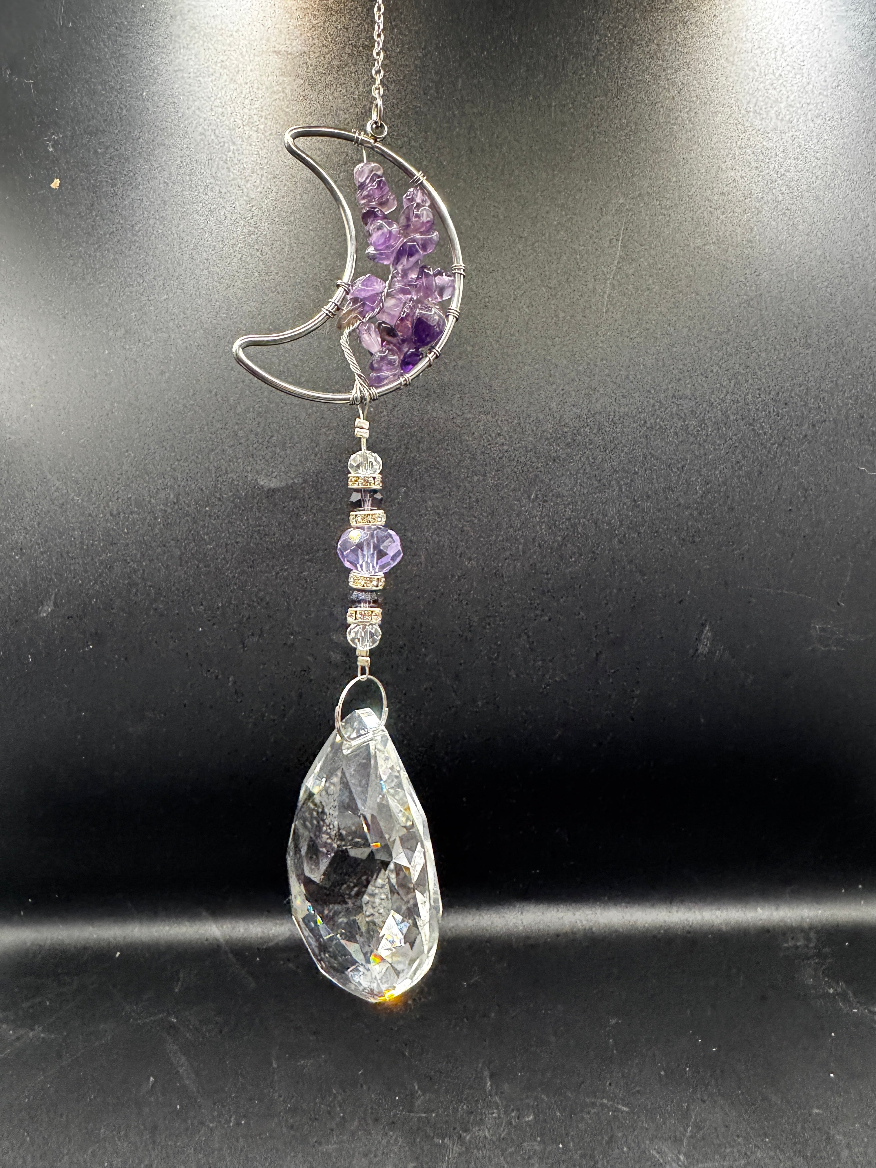 Amethyst Moon Sun Catcher