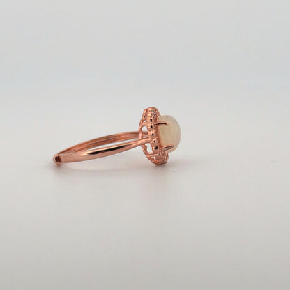 Opal S925 Certified Adjustable Ring