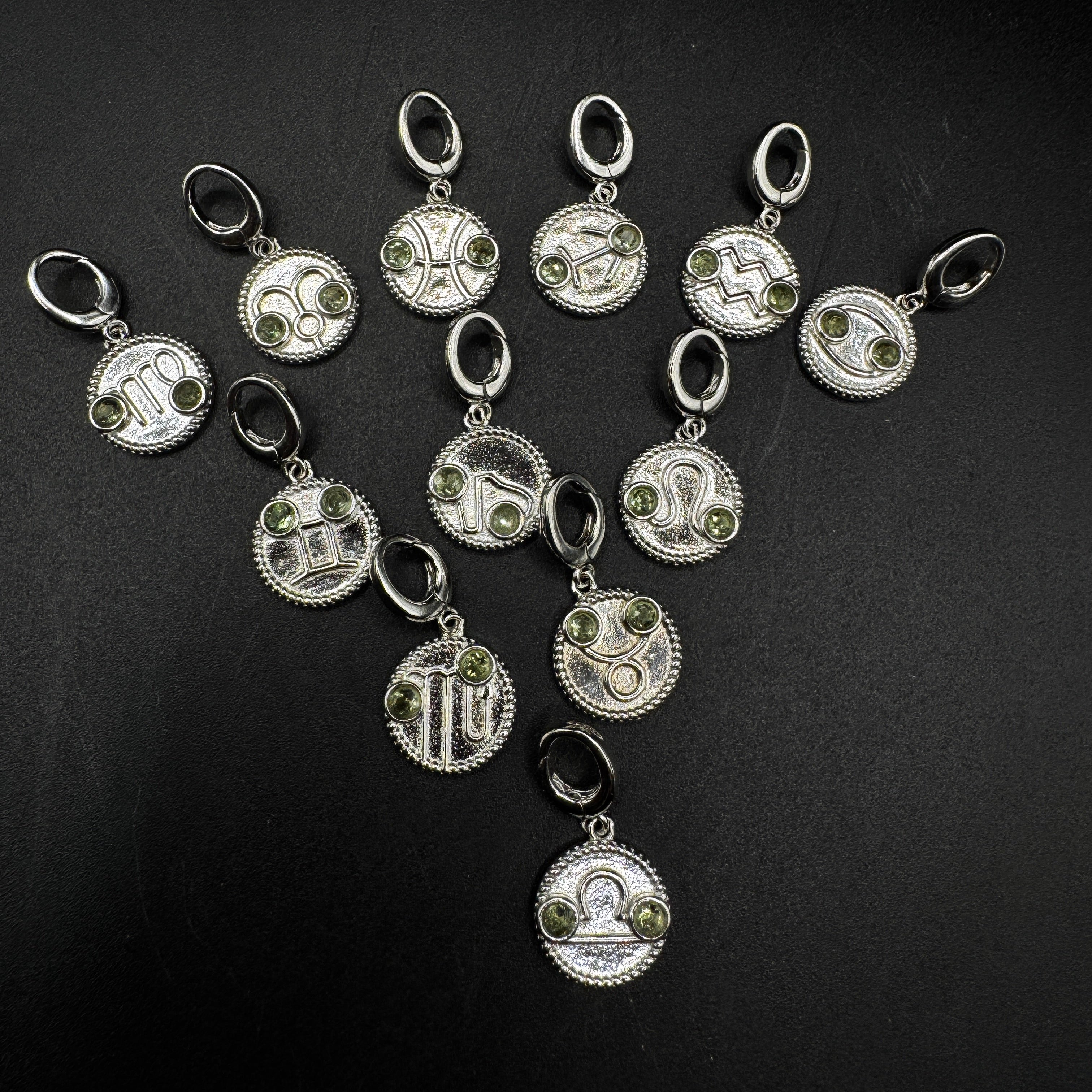 Certified Star Sign Moldavite S925 Necklace