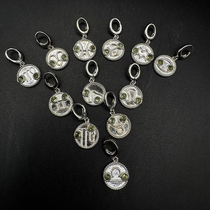 Certified Star Sign Moldavite S925 Necklace