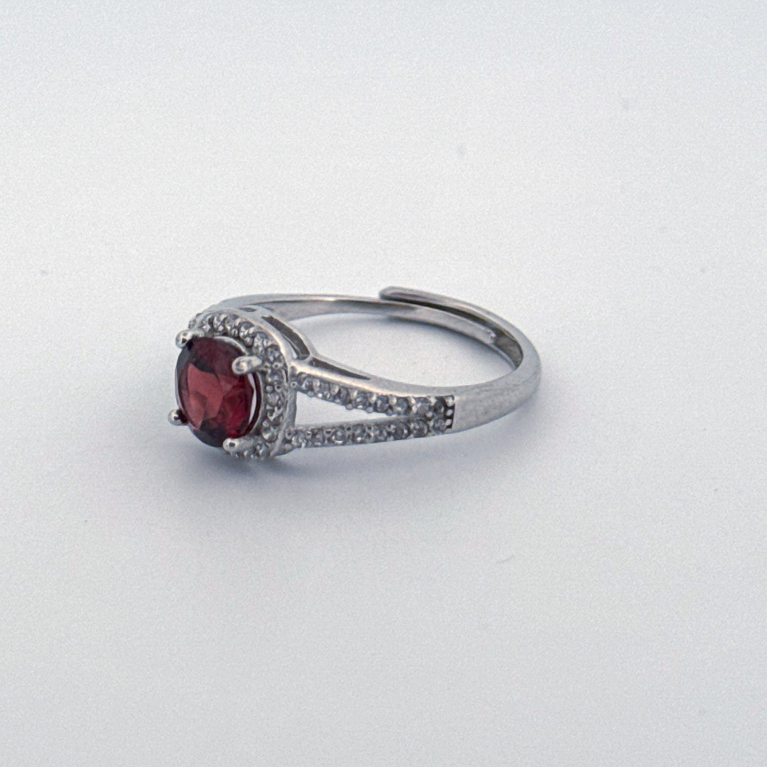 Garnet S925 Ring