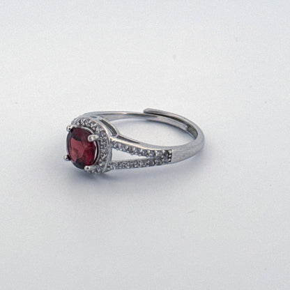 Garnet S925 Ring