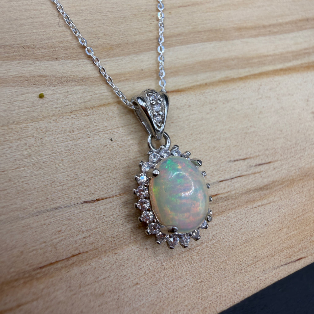 Opal S925 Necklace