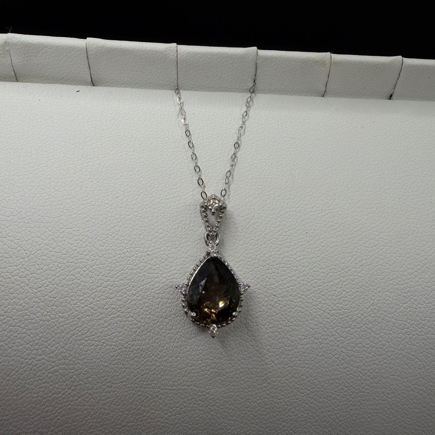 Smokey Quartz S925 Necklace