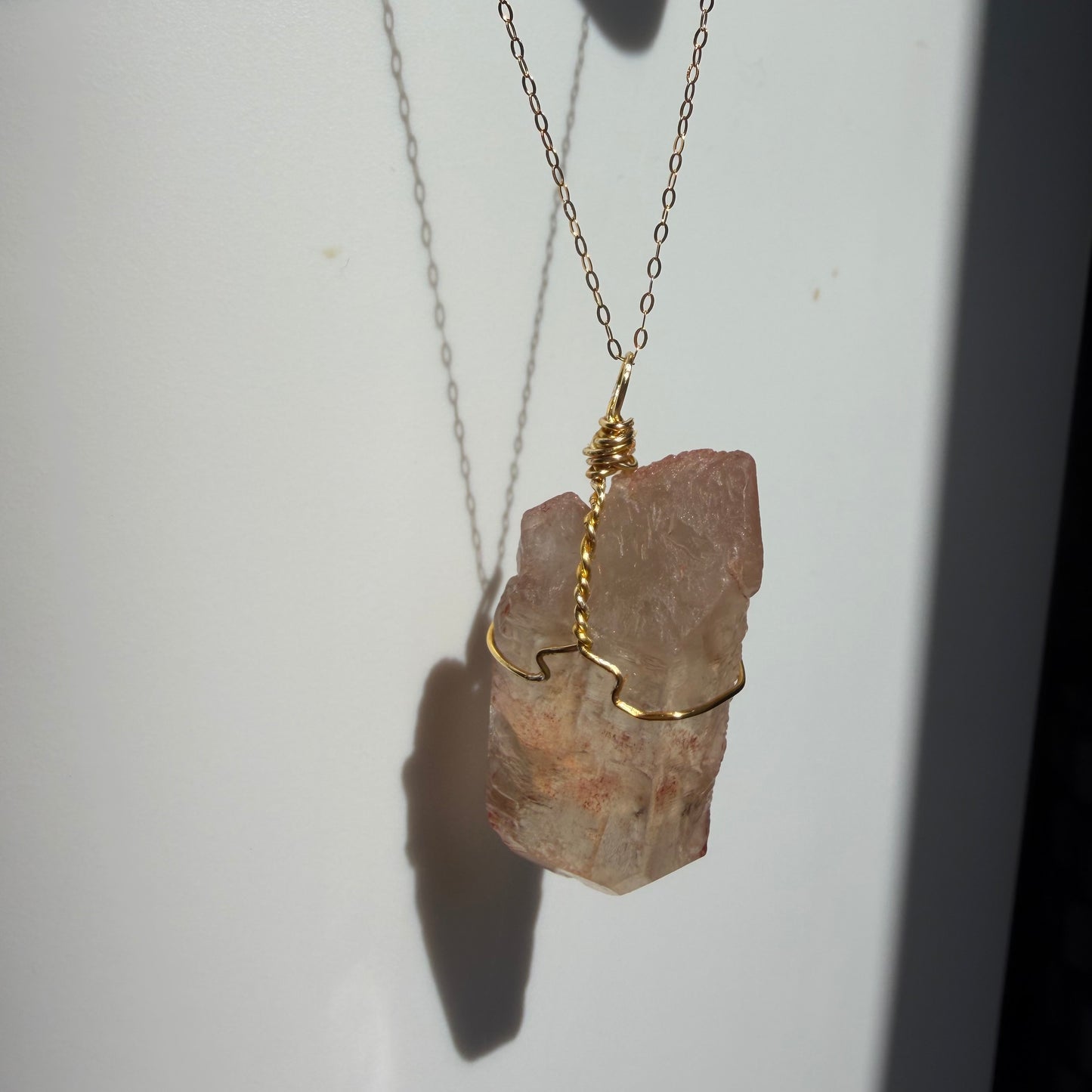 Lithium Quartz Handmade Necklace