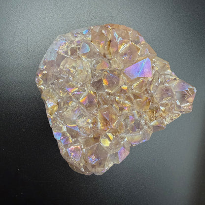 Aura Amethyst Cluster Point