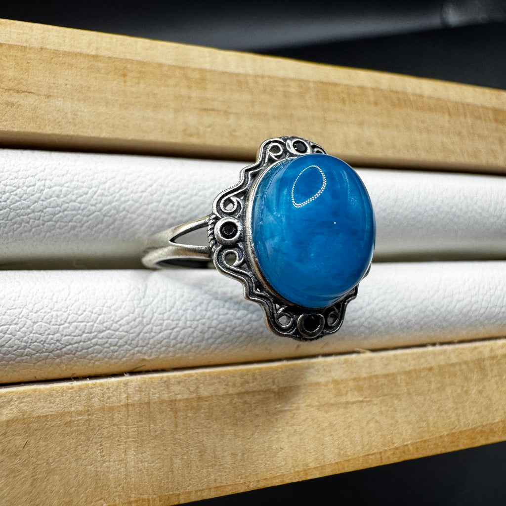 Apatite S925 Adjustable Ring