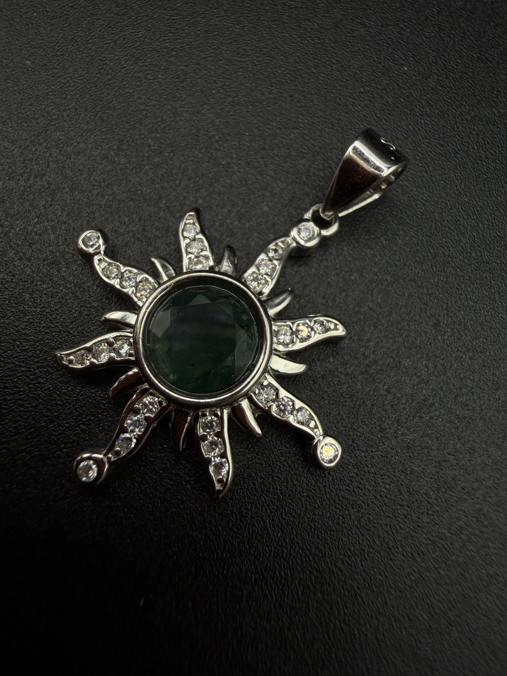 Moss Agate S925 Necklace