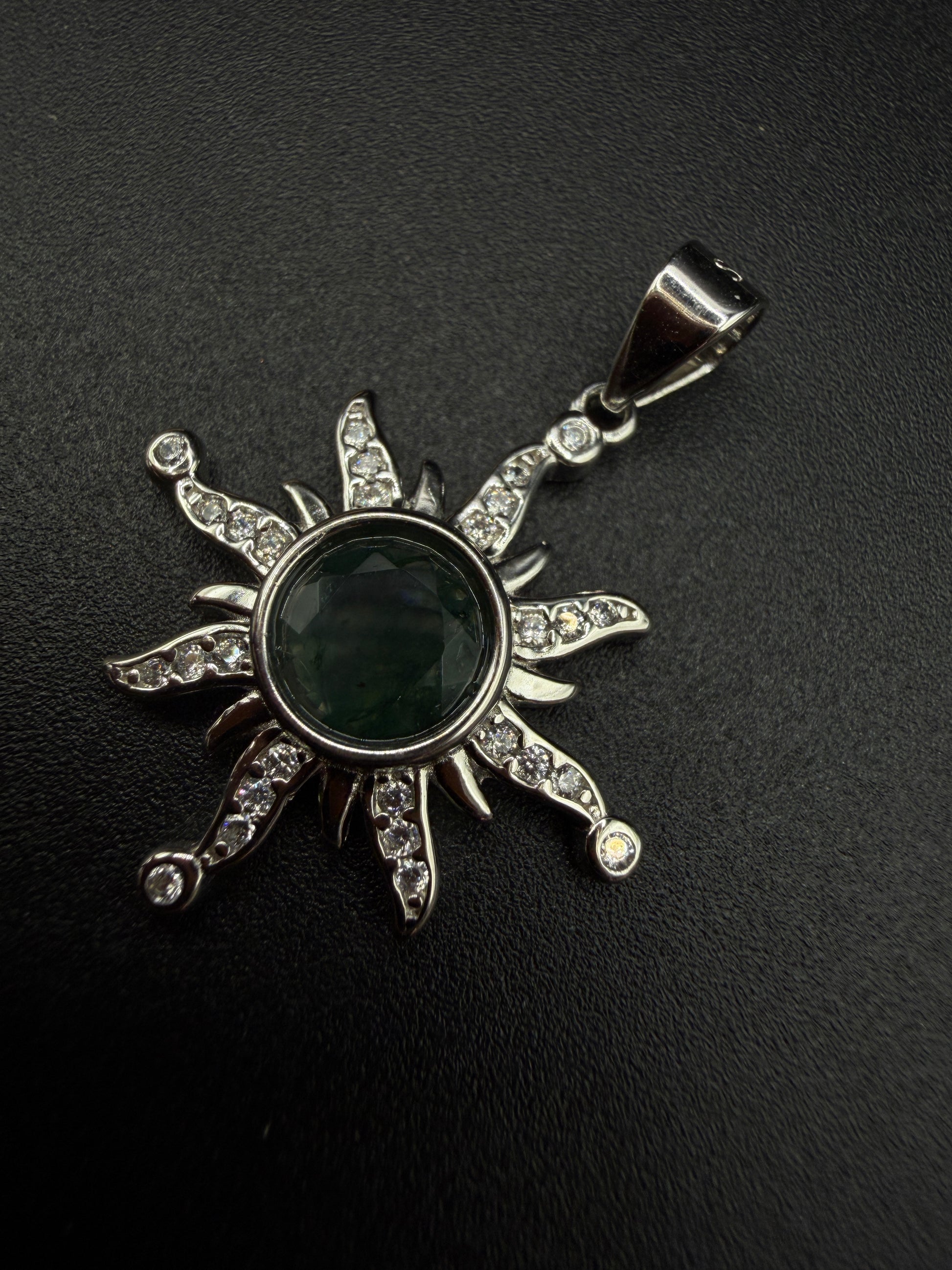 Moss Agate S925 Necklace