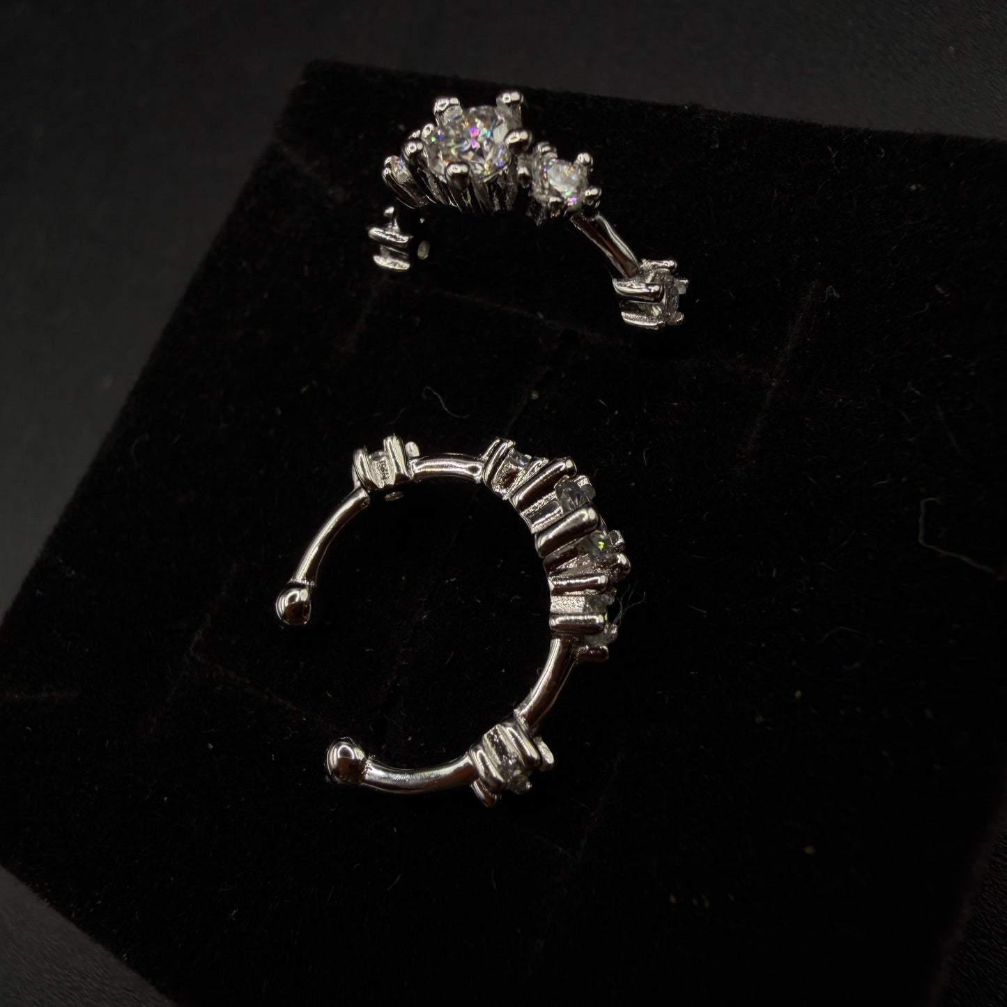 Moissanite S925 Certified Ear Cuffs