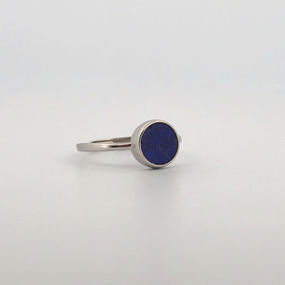 Lapis Lazuli S925 Adjustable Ring