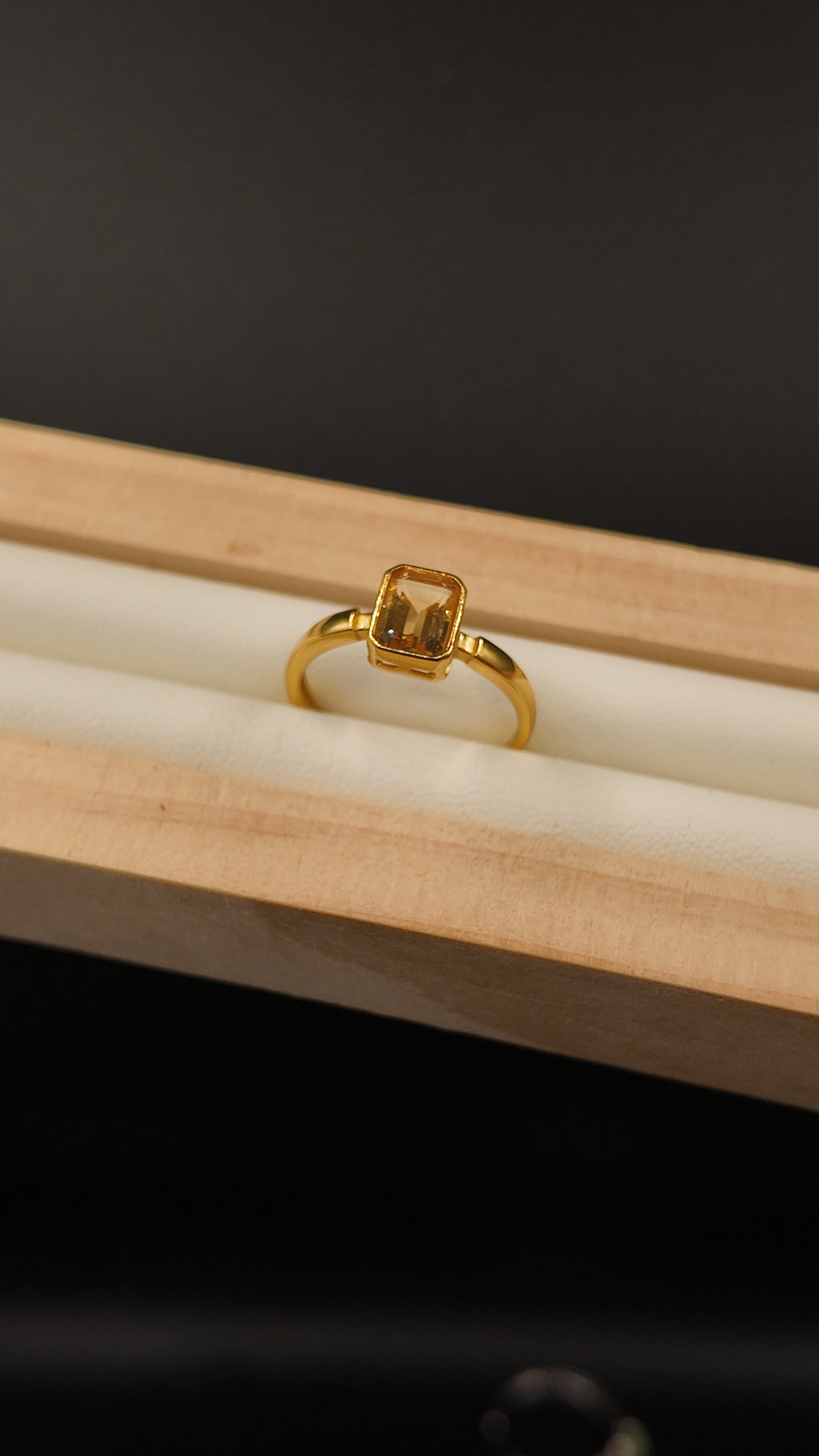 Citrine Ring