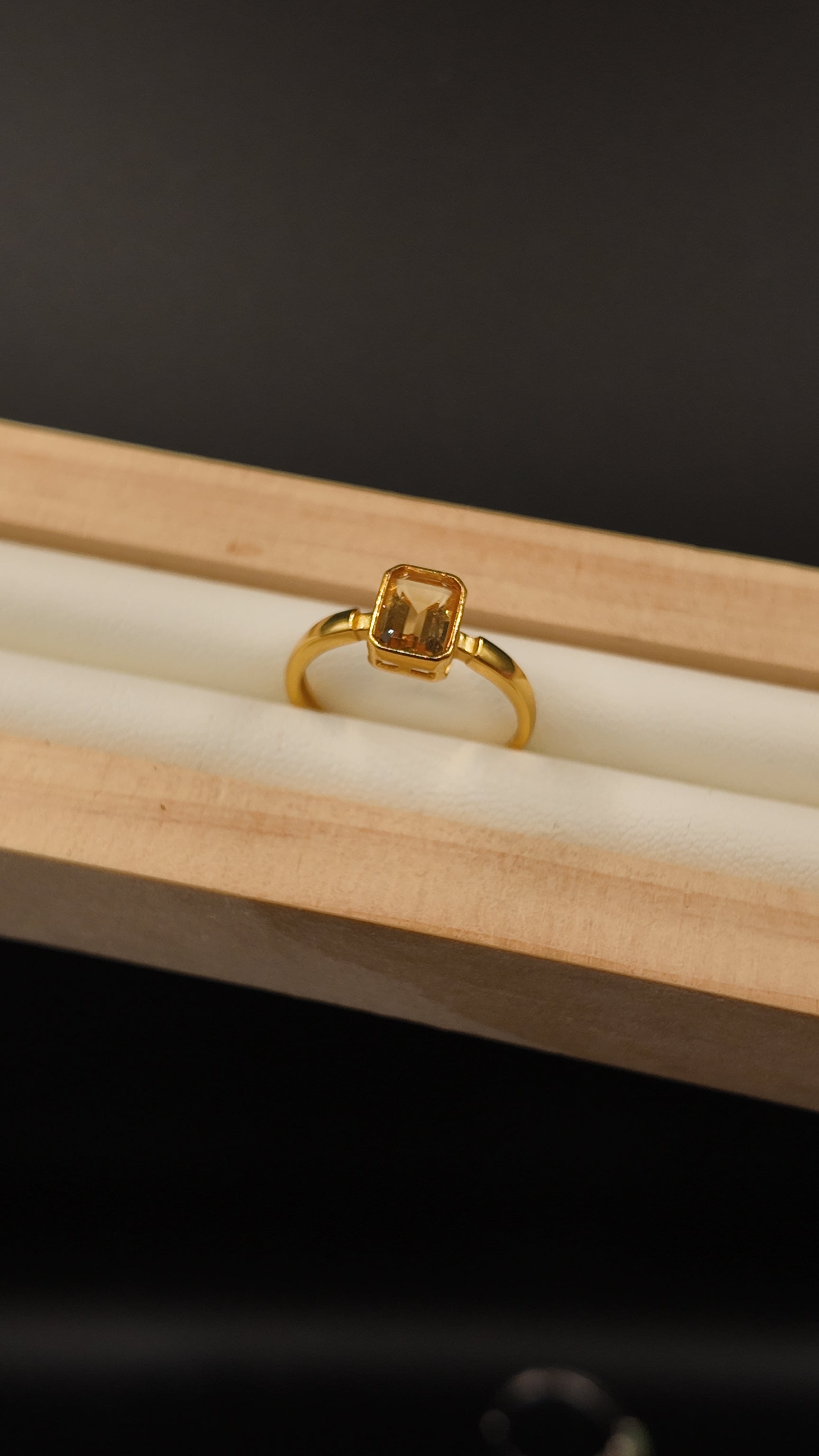 Citrine Ring