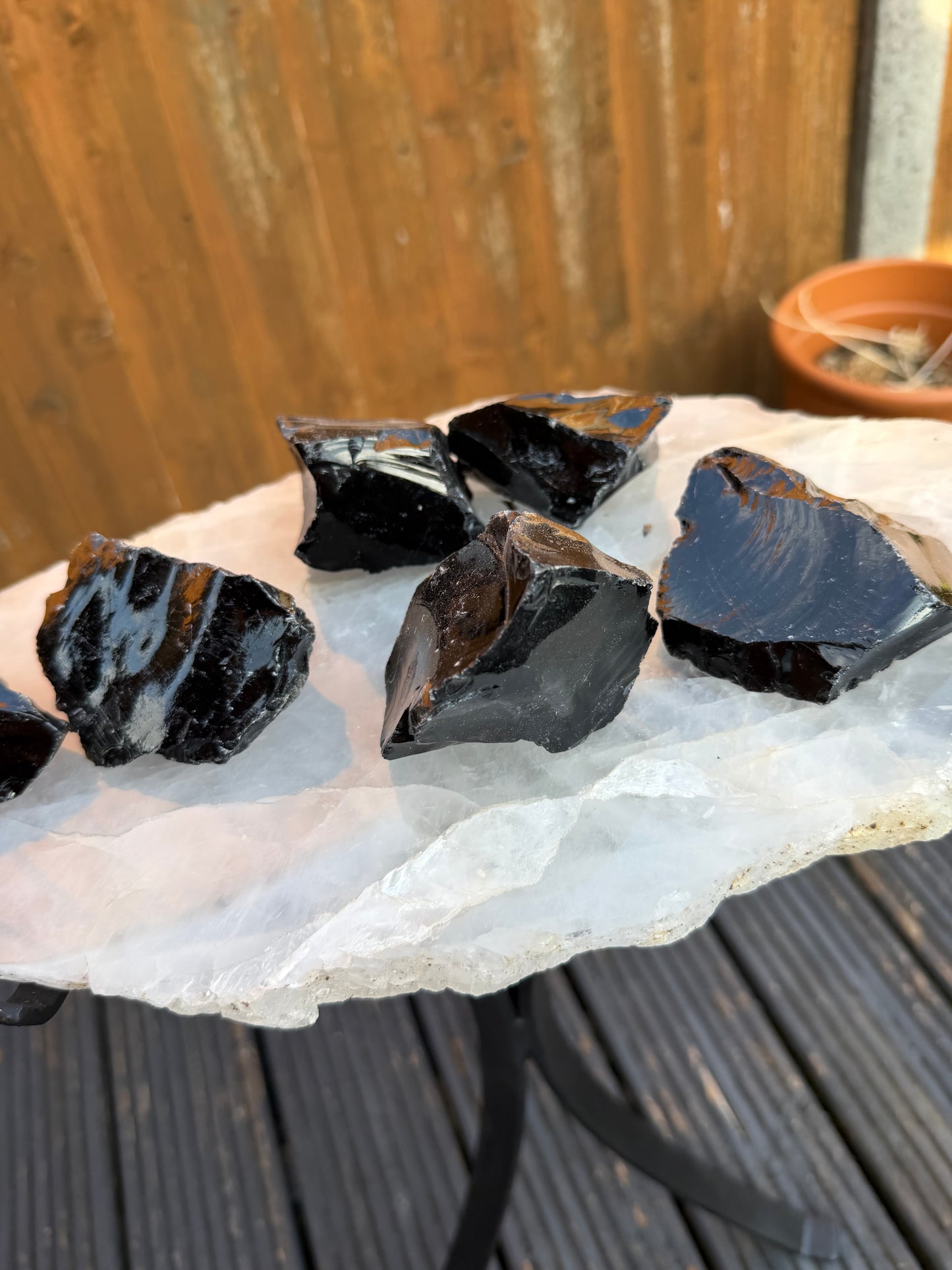 Large Obsidian Chunks