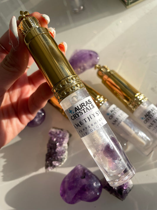 Amethyst Peppermint Lip Gloss