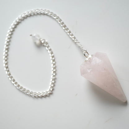 Rose Quartz Pendulum