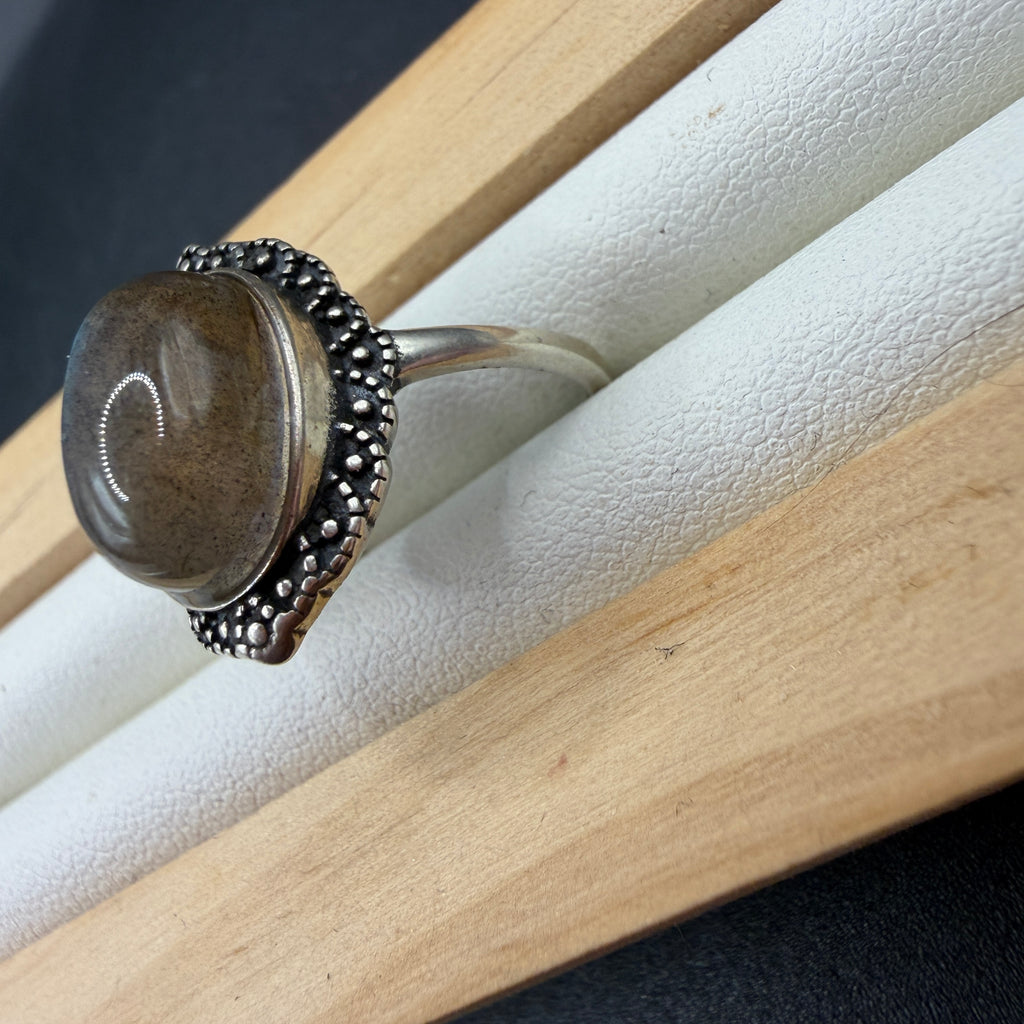 Labradorite S925 Adjustable Ring