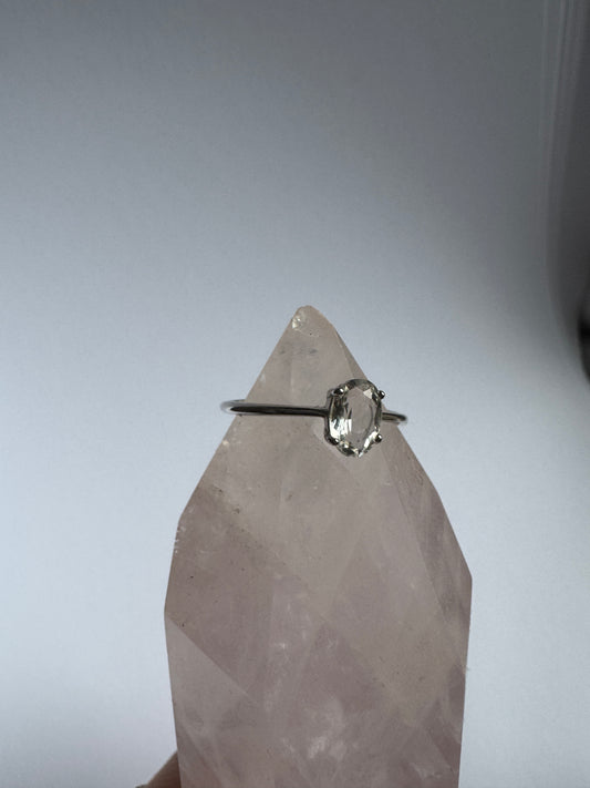 Clear Quartz Ring