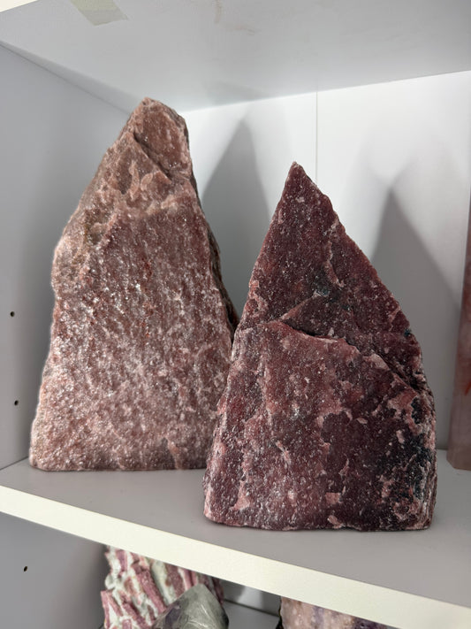 Giant Red Fuchsite Statement Piece | Heart Healing | Self Worth