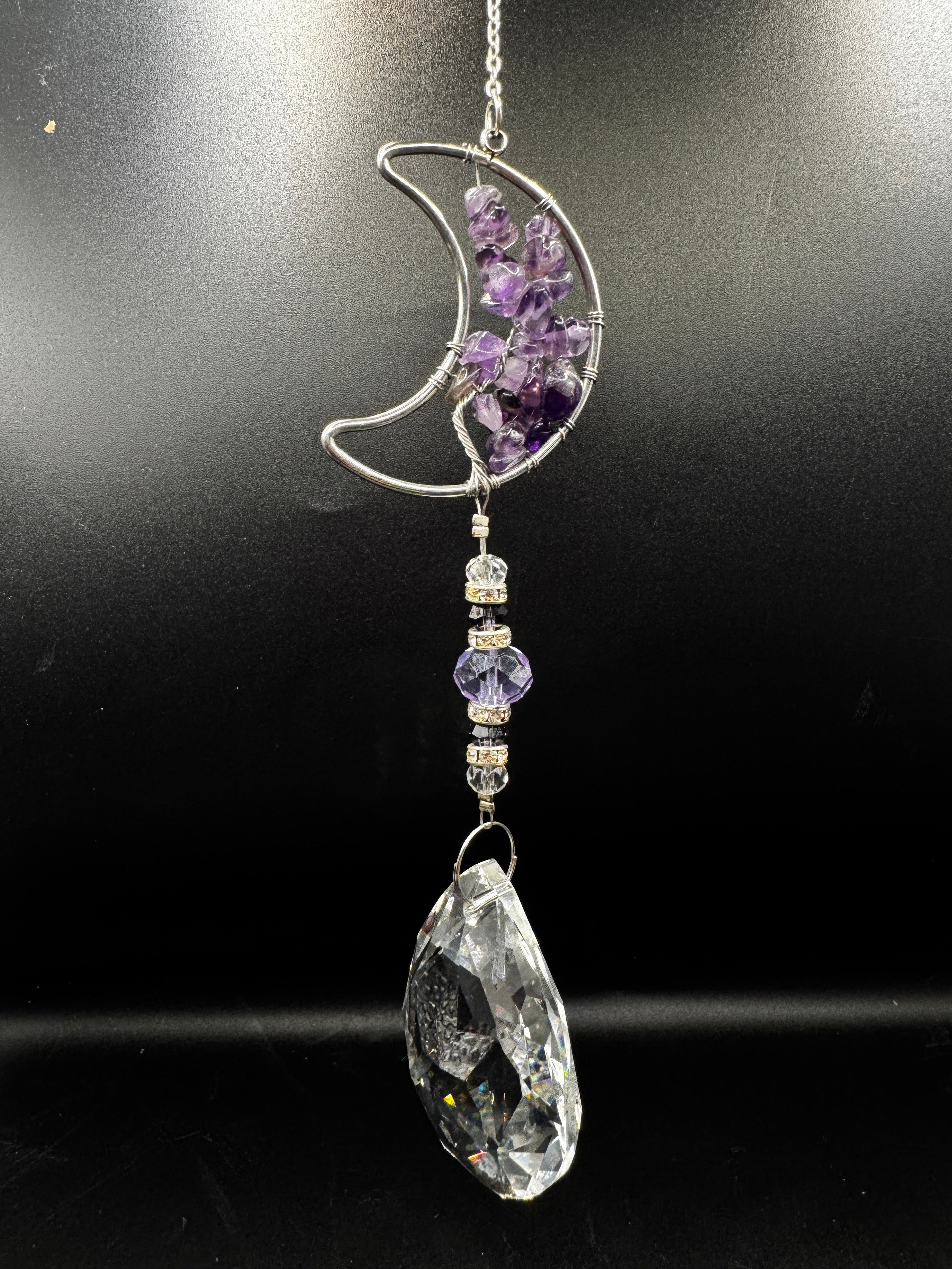 Amethyst Moon Sun Catcher