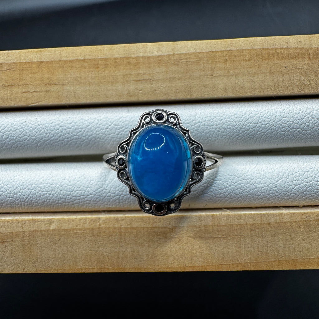 Apatite S925 Adjustable Ring