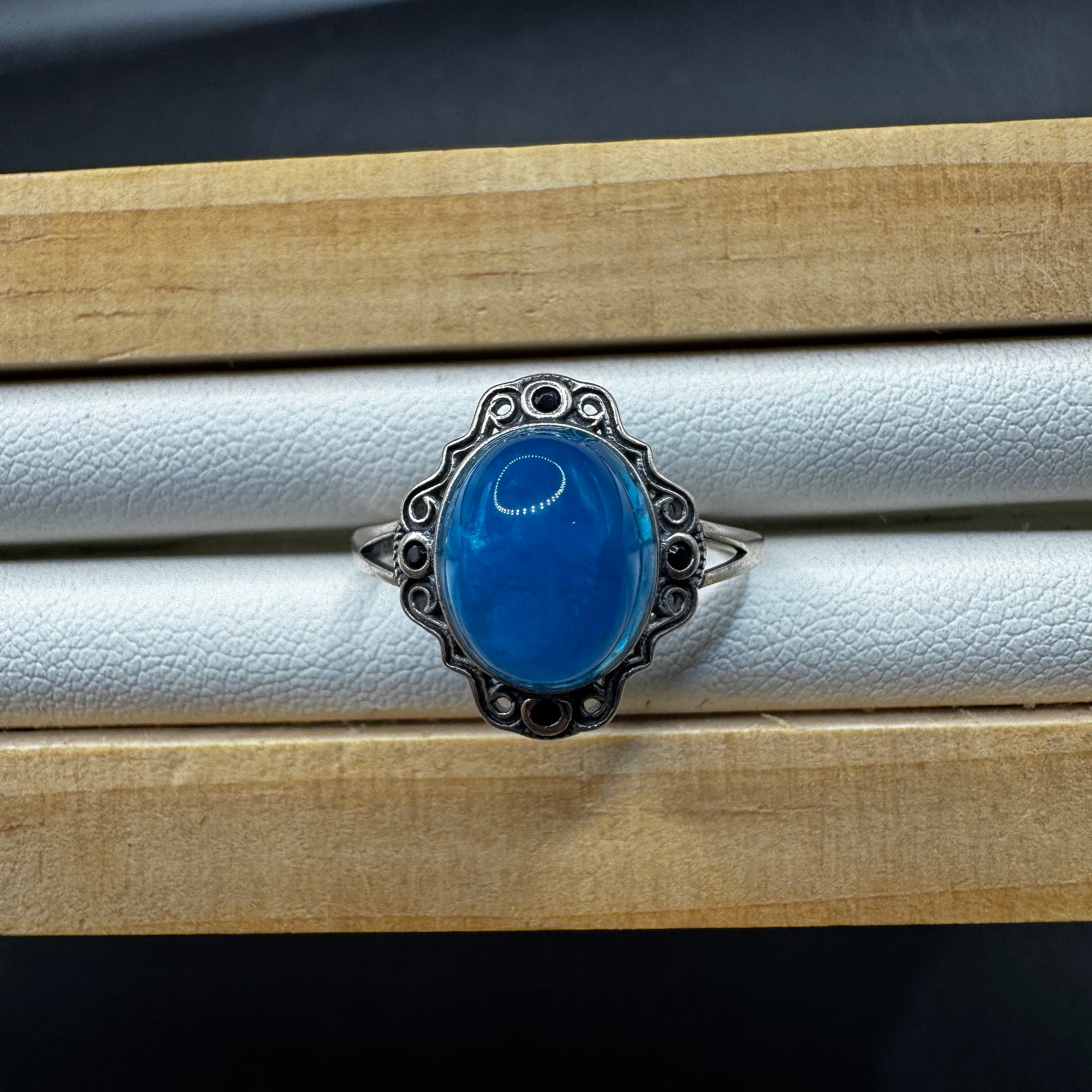 Apatite S925 Adjustable Ring