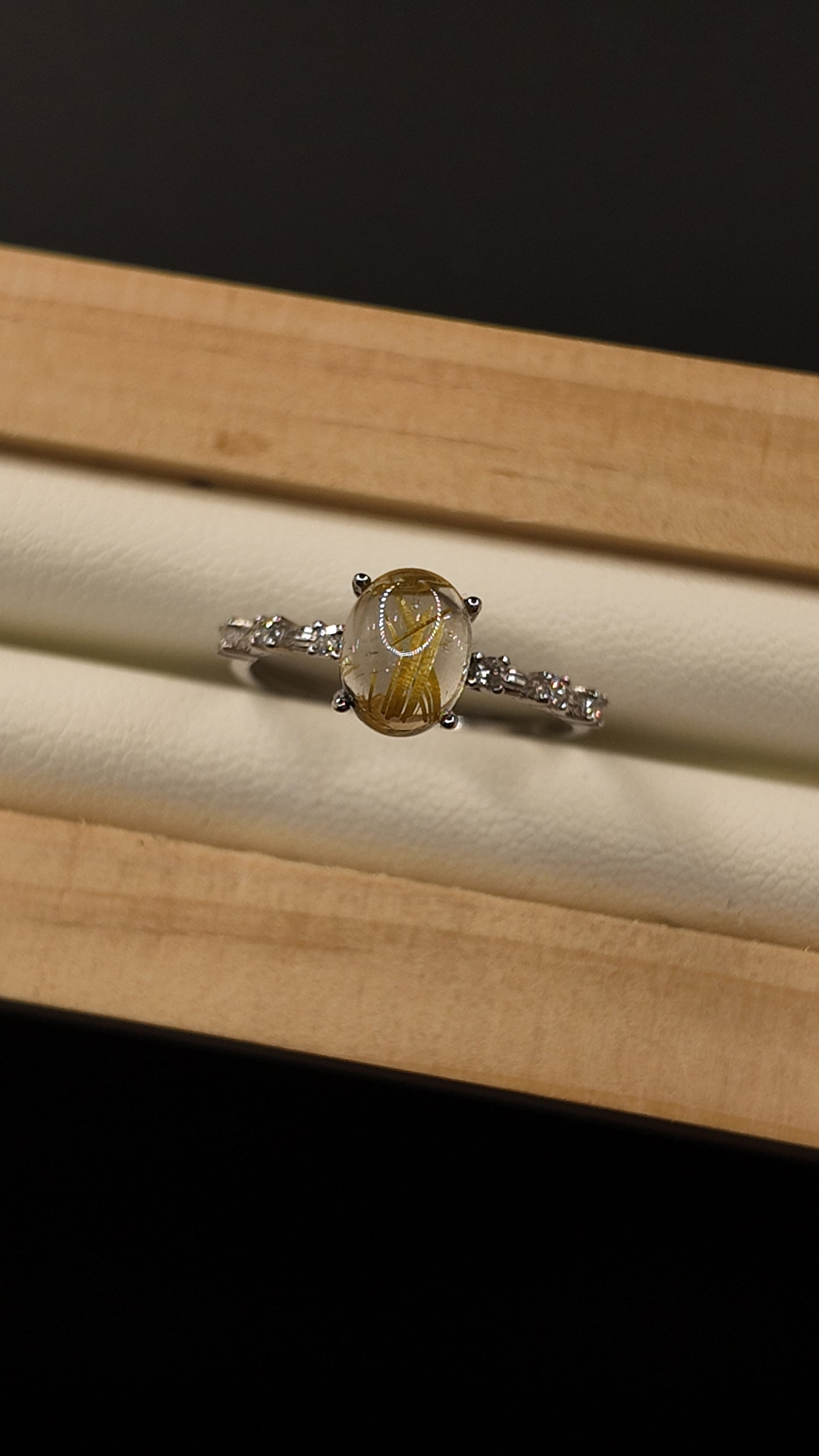 Golden Healer S925 Adjustable Ring