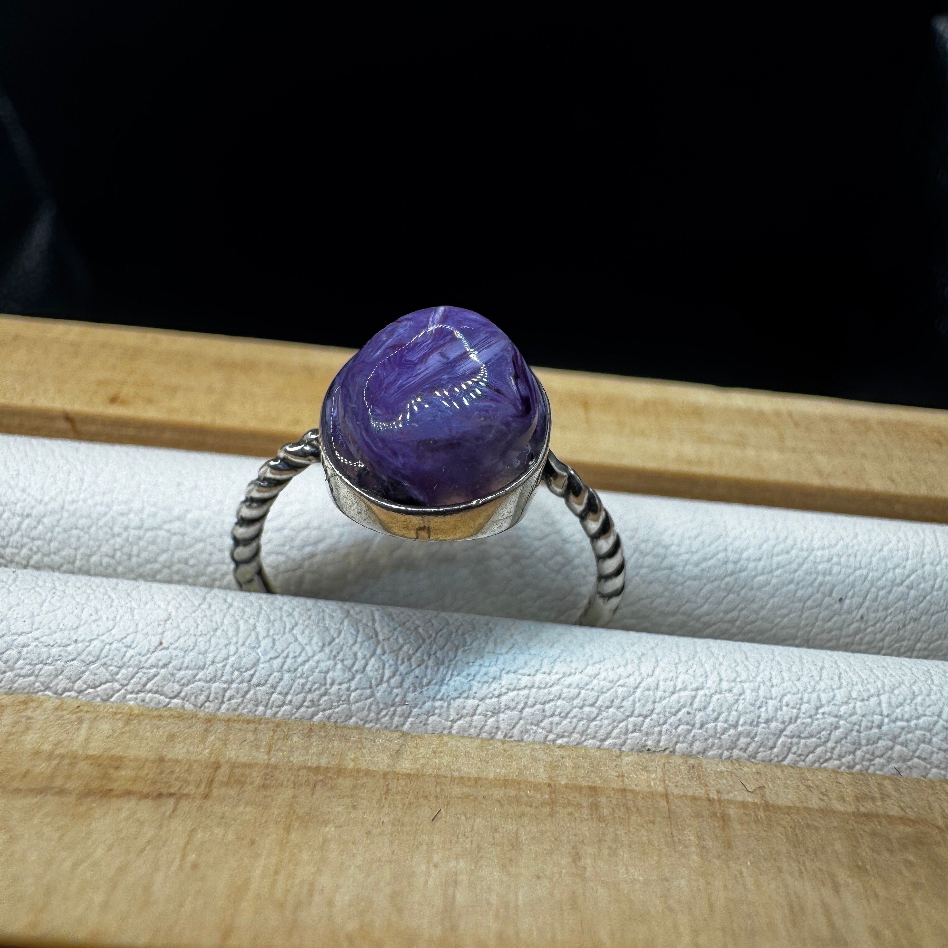 Chaorite S925 Adjustable Ring