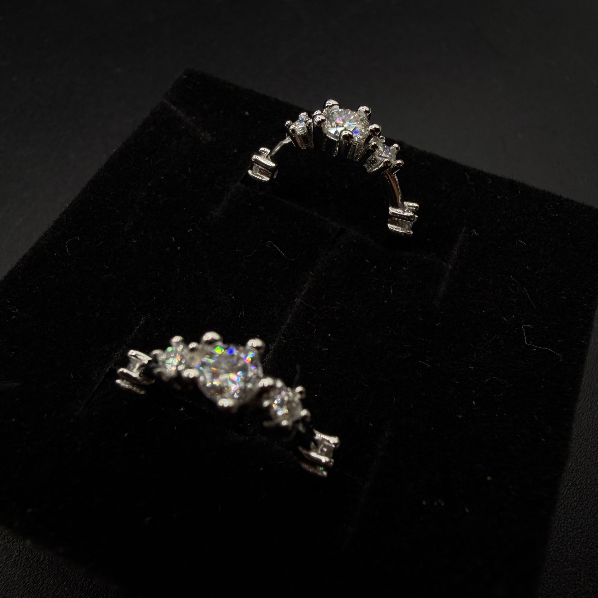 Moissanite S925 Certified Ear Cuffs