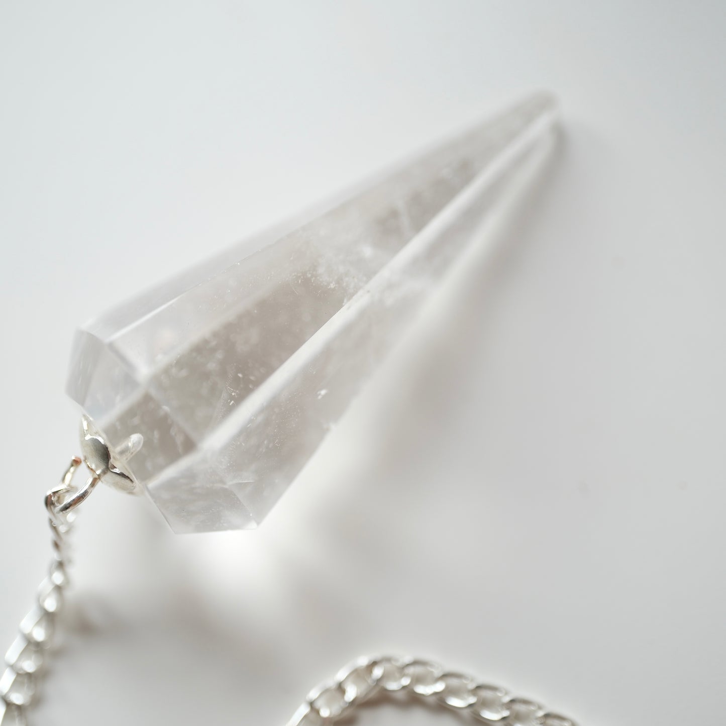 Clear Quartz Pendulum