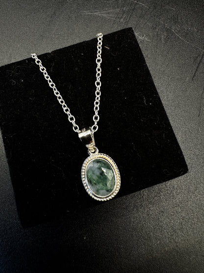 Moss Agate Necklace
