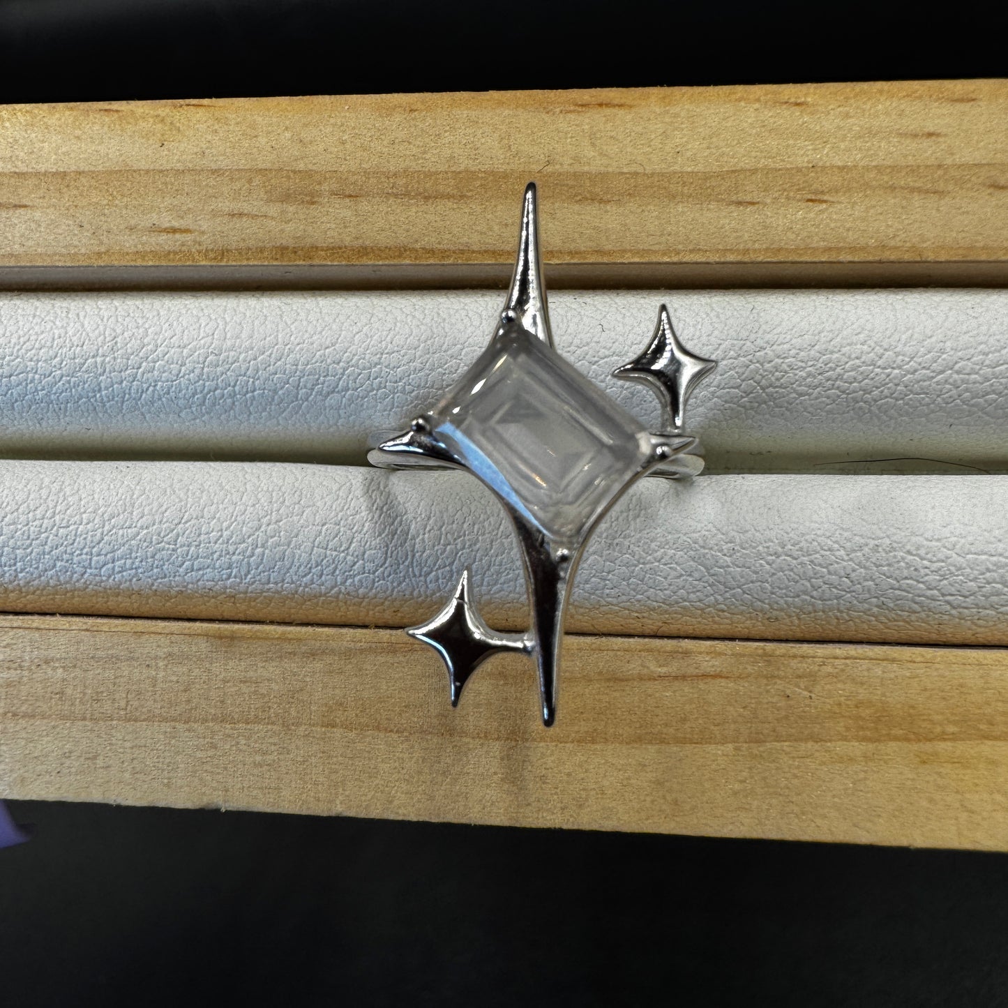 Rose Quartz Signature Star Ring