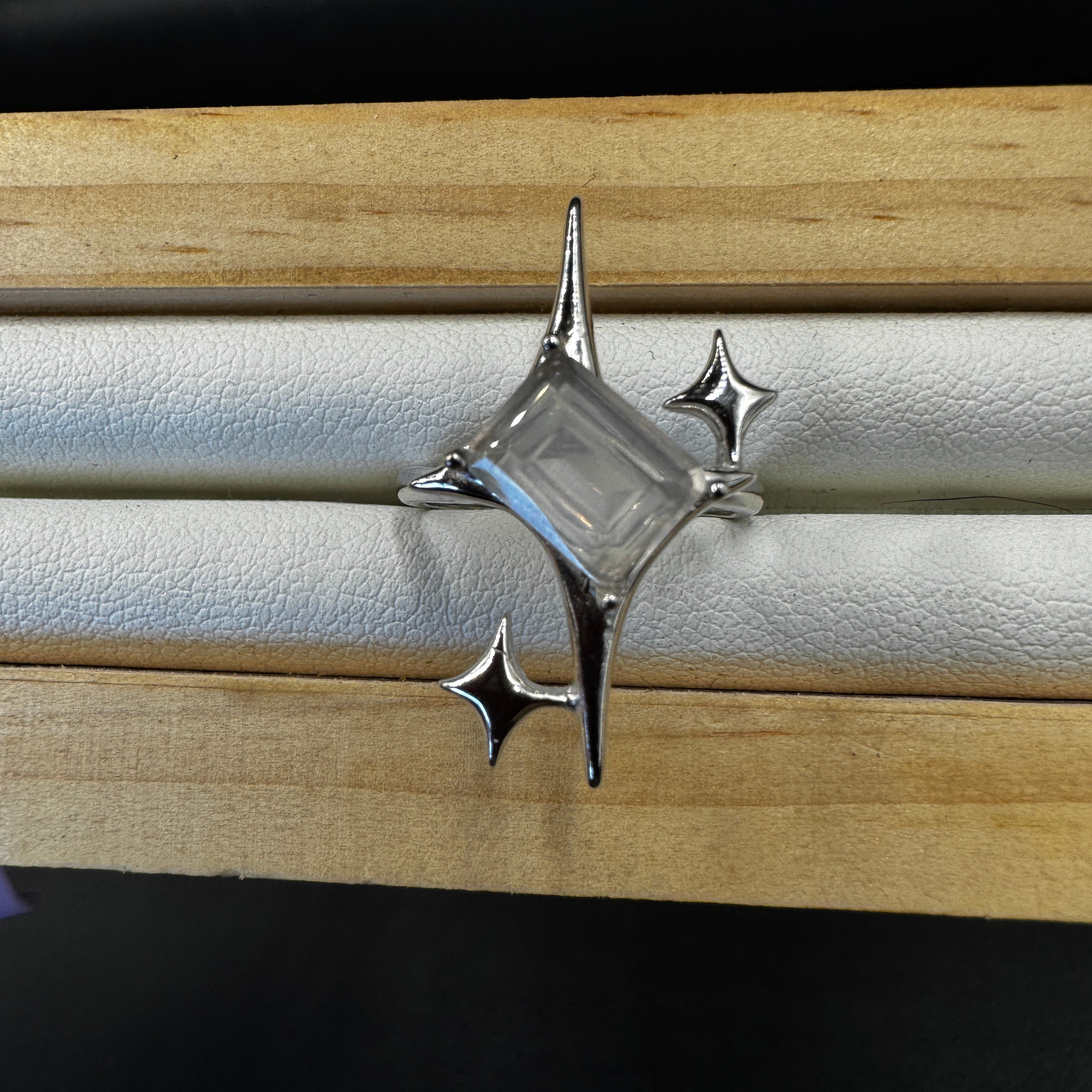 Rose Quartz Signature Star Ring