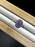 Amethyst S925 Adjustable Ring