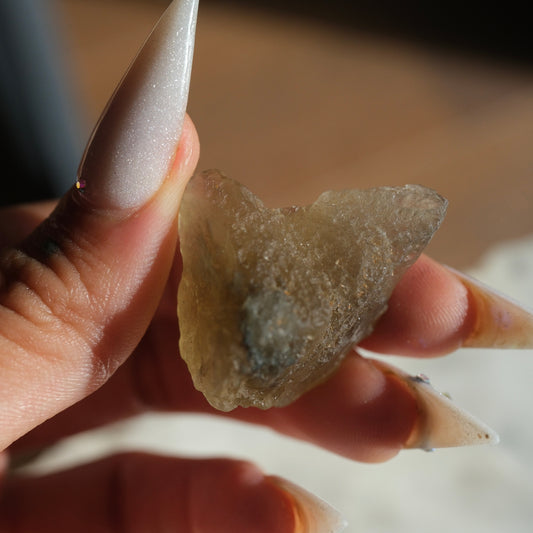 Raw Green Libyan Desert Glass Chunk
