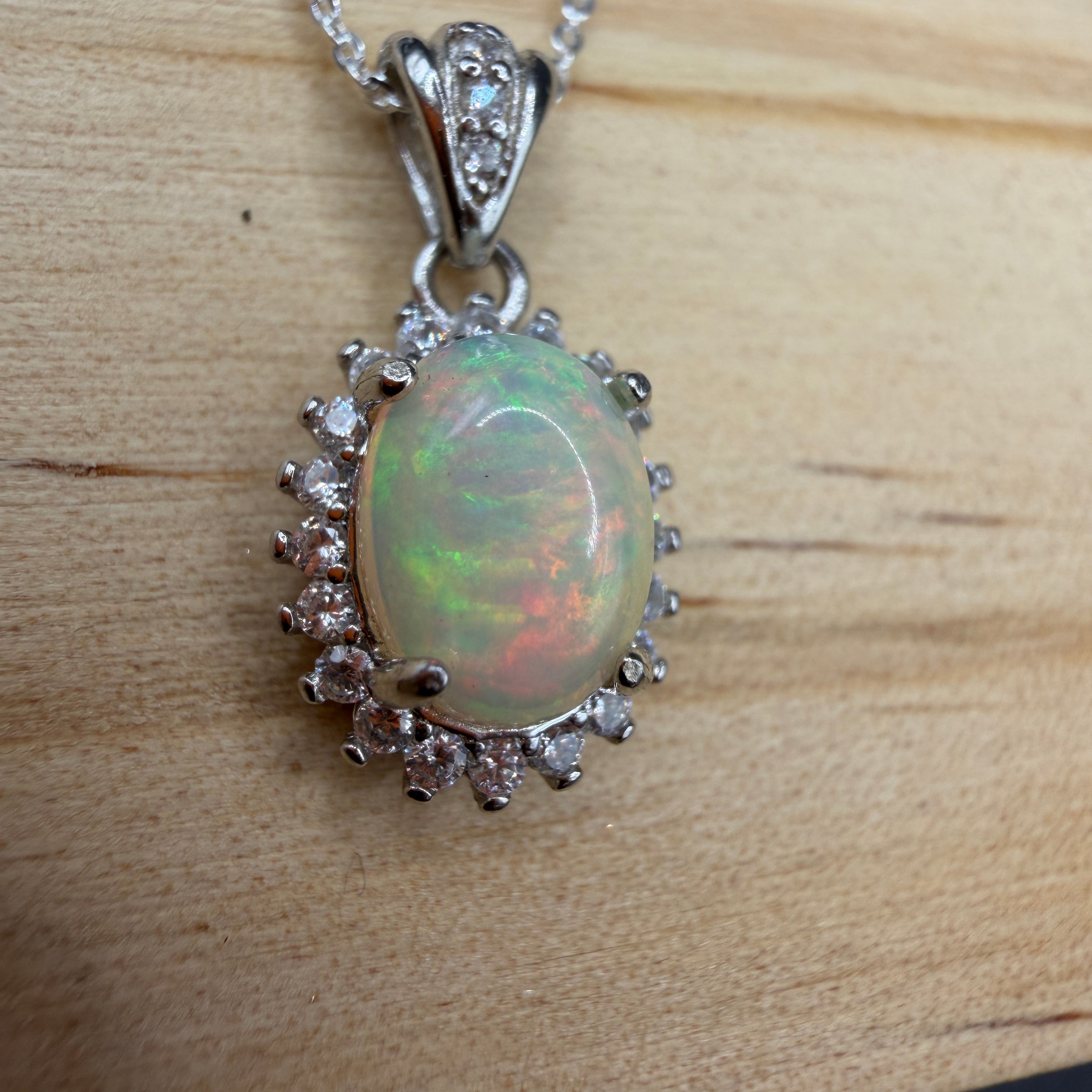 Opal S925 Necklace