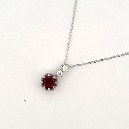 Garnet S925 Necklace