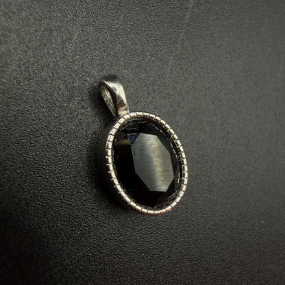 Black Spinel S925 Necklace