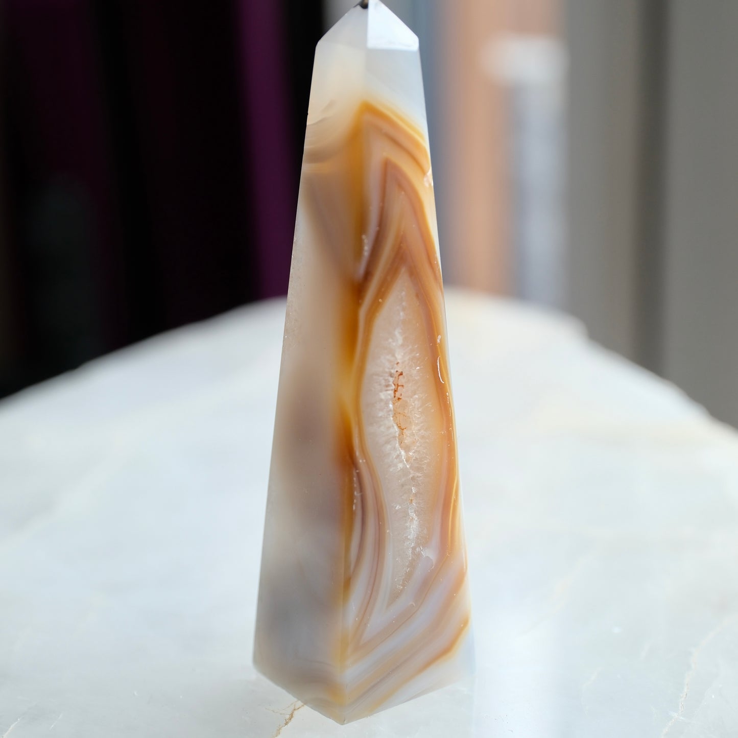 Druzy Agate Towers - Brazil