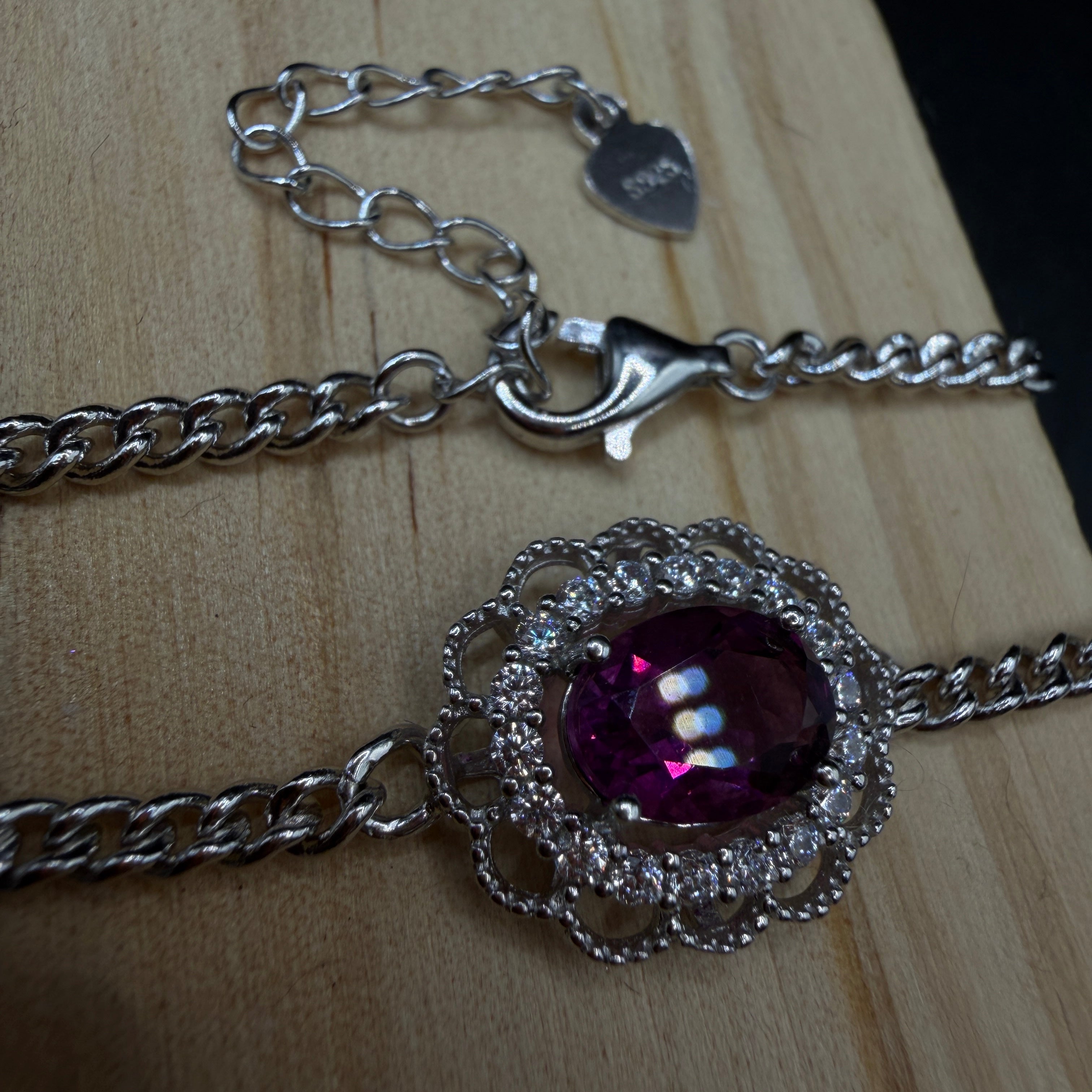 Fluorite S925 Certified Bracelet