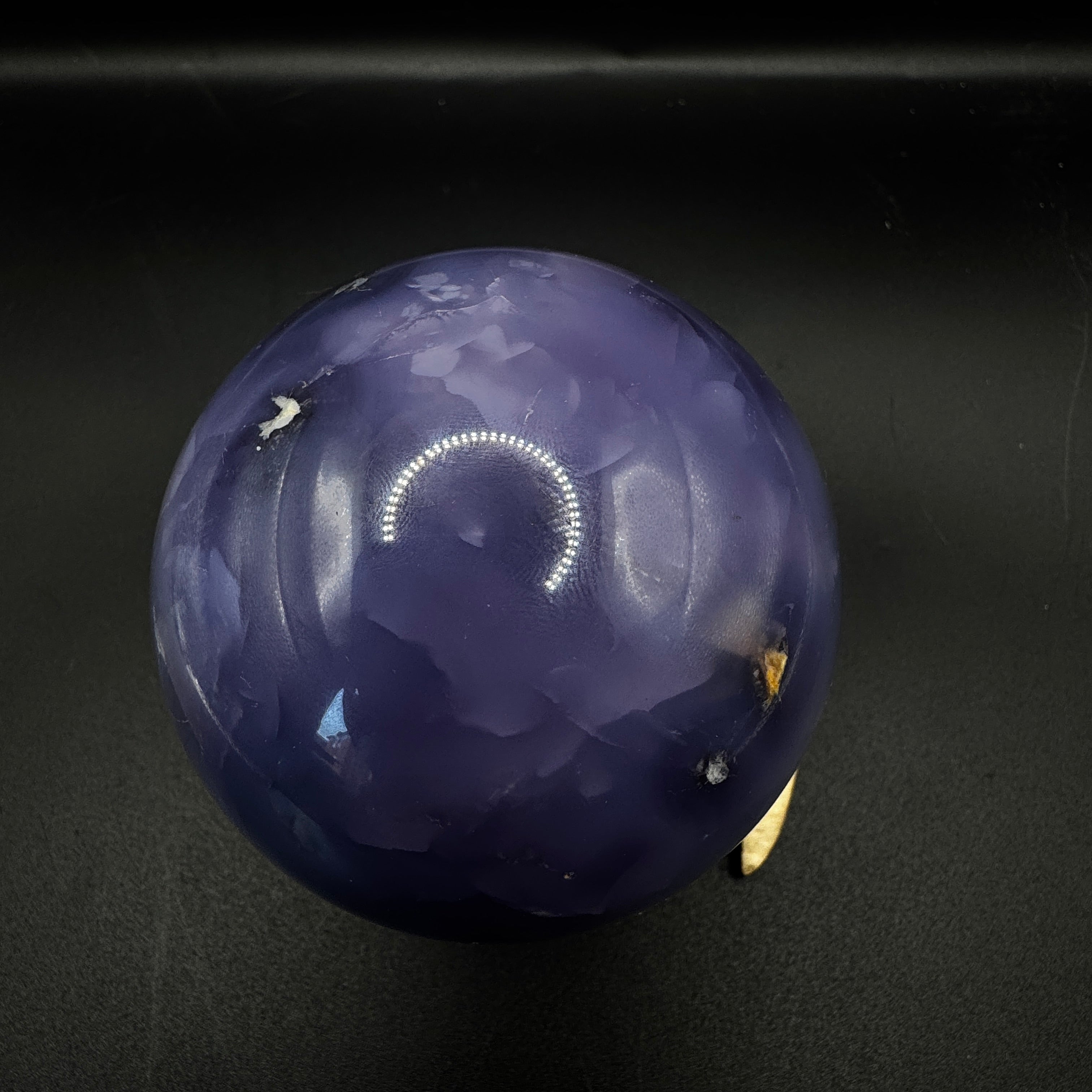 Blue Flower Agate Sphere