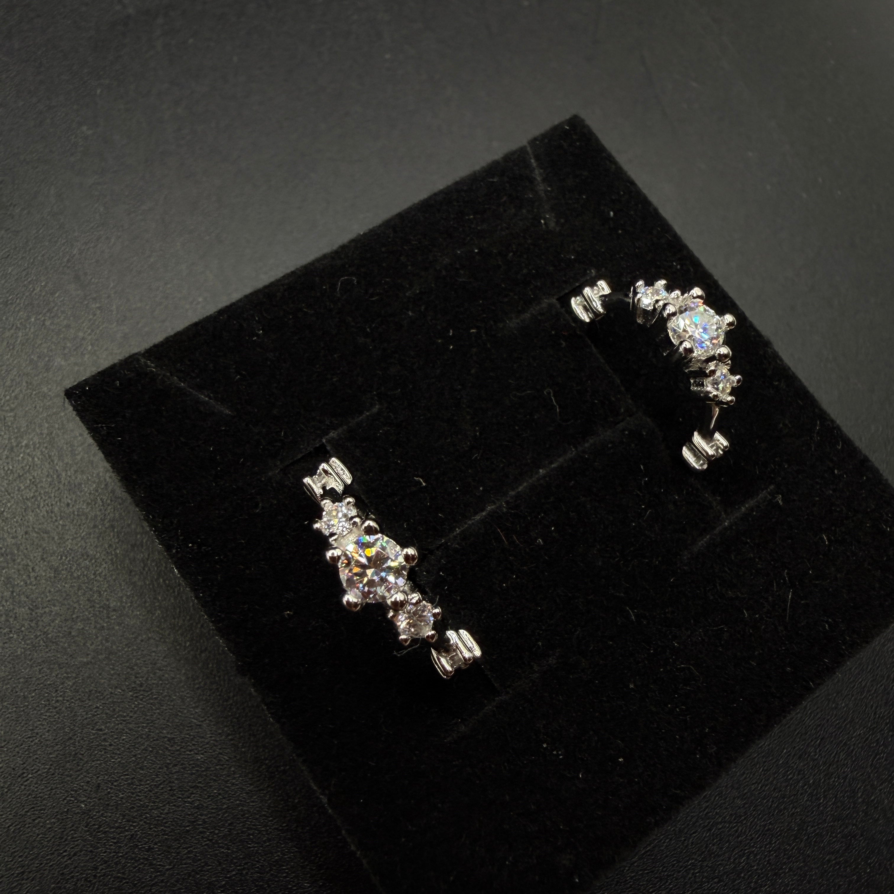 Moissanite S925 Certified Ear Cuffs