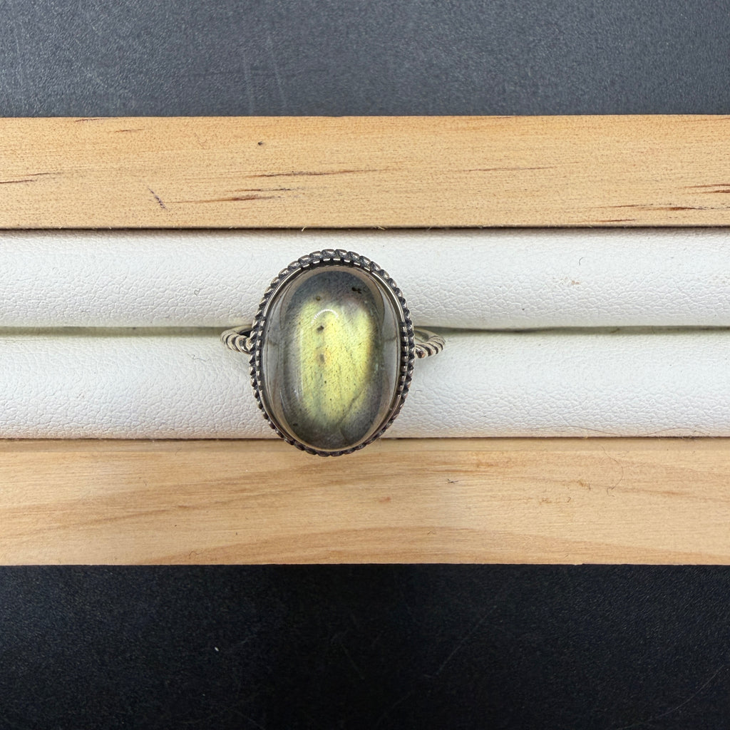 Labradorite S925 Adjustable Ring
